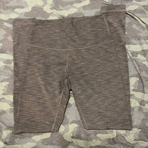 Lululemon Wunder Under HR Tight 28" Heathered Black Sz 6